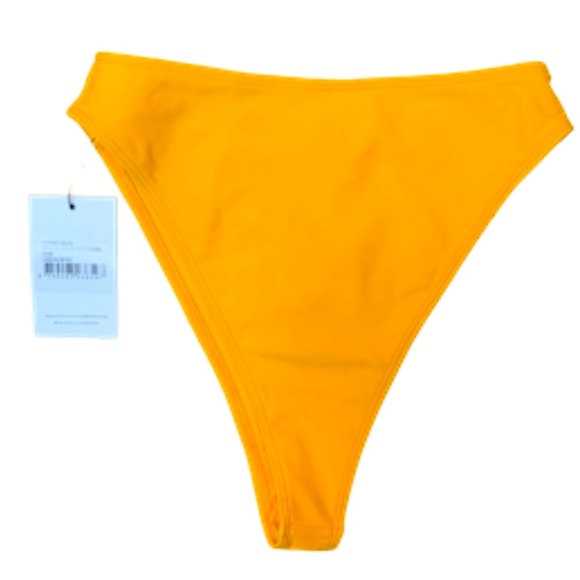 Faithfull The Brand Dylla Bikini Bottoms Medium US 6 Sun Handmade - Picture 2 of 10